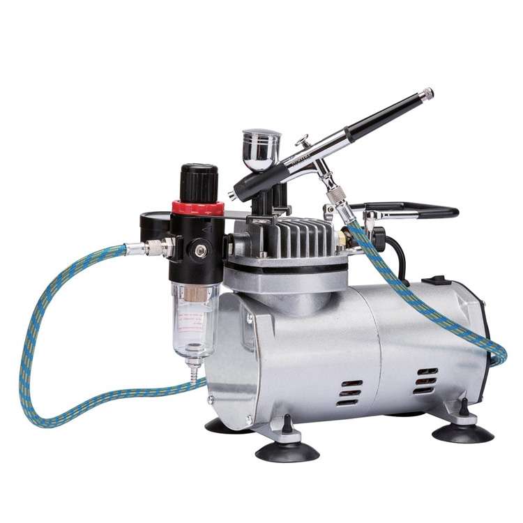 উচ্চ PSI এয়ার কম্প্রেসার কর্ডেড এয়ারব্রাশ কিট